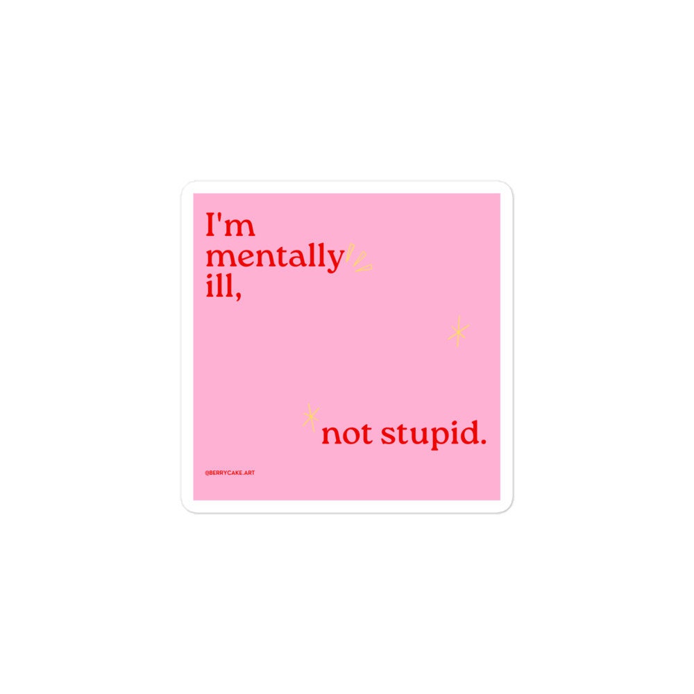 Not Stupid Sticker